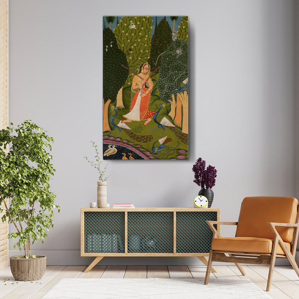 Pilgrimage To Sarnath - Wall Canvas