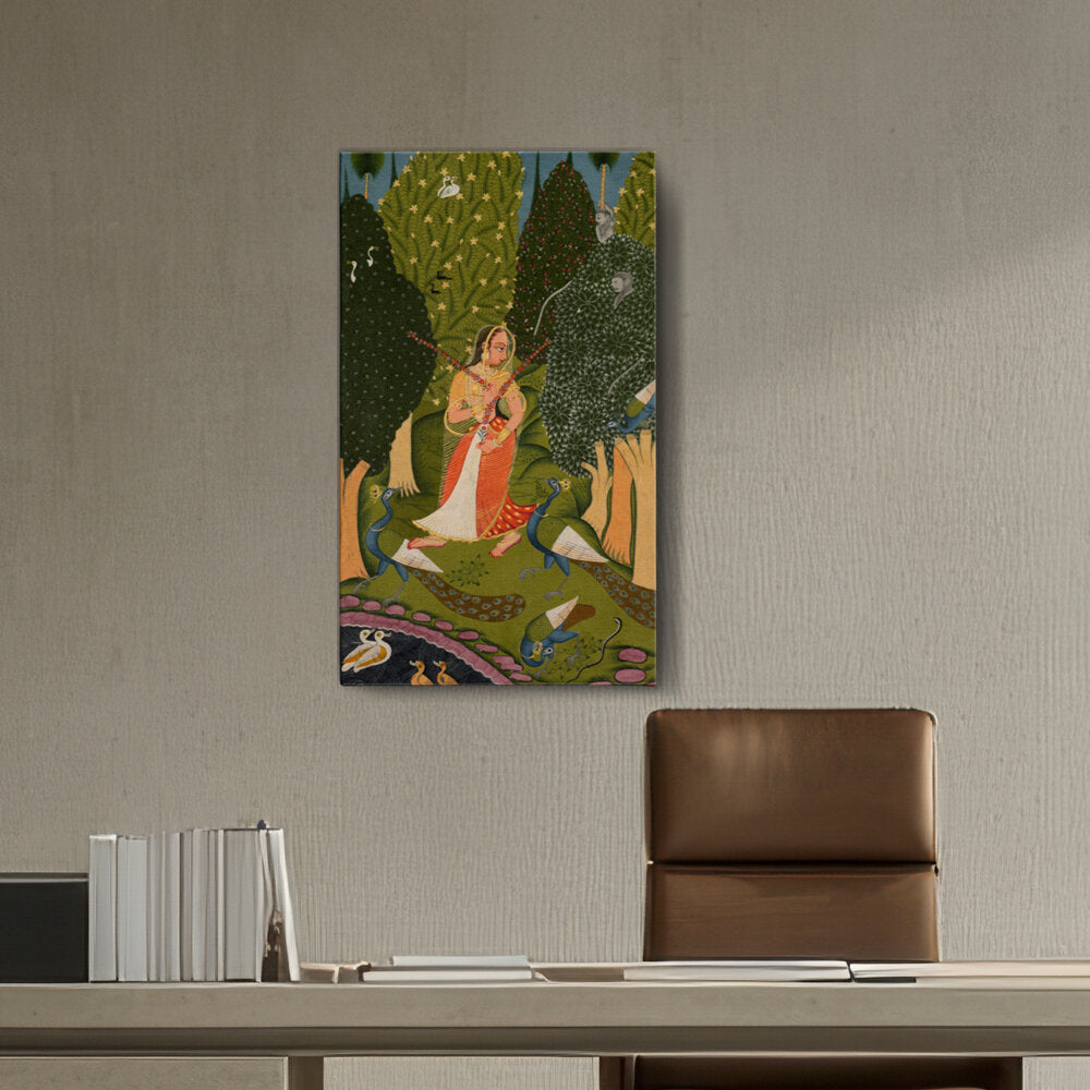 Pilgrimage To Sarnath - Wall Canvas