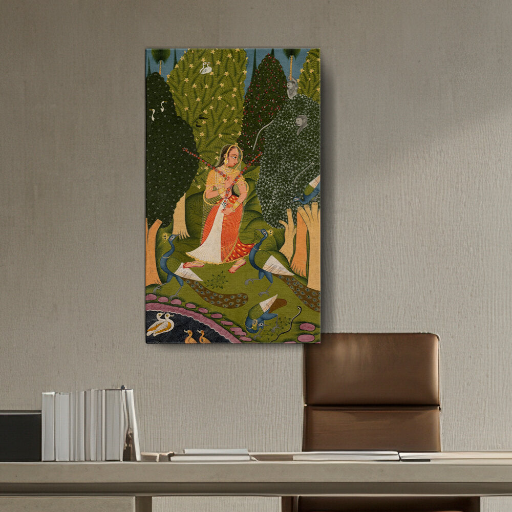 Artist5 - Art - Pilgrimage To Sarnath - Wall Canvas