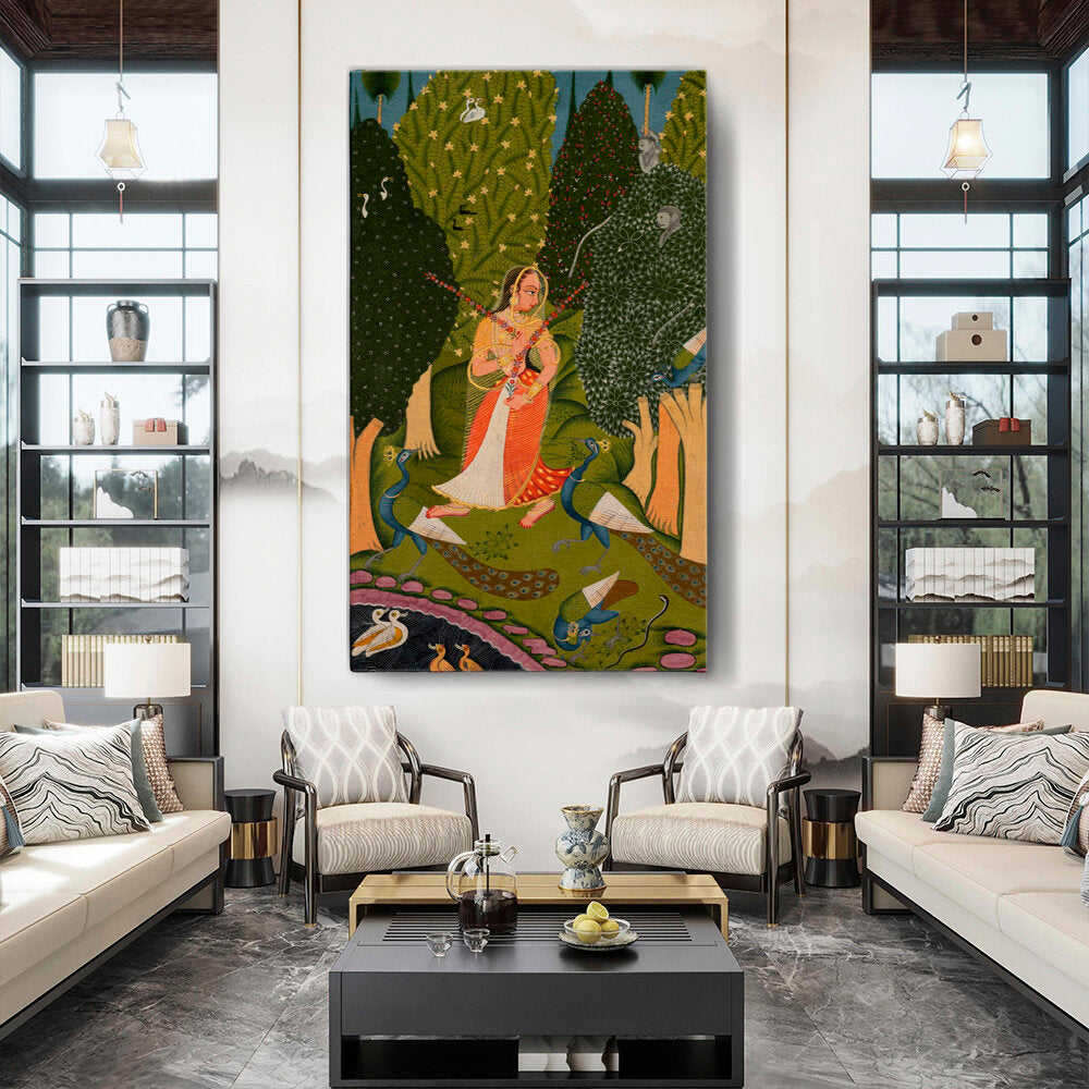 Pilgrimage To Sarnath - Wall Canvas