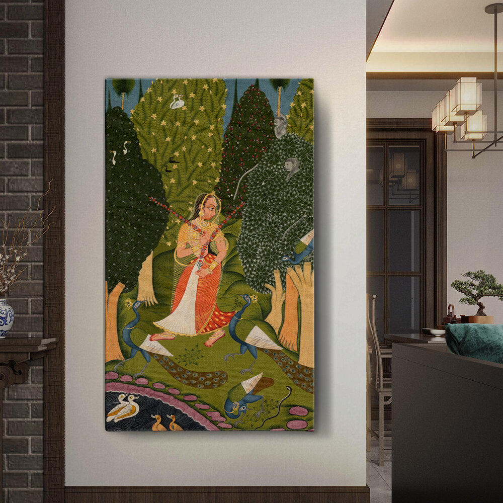 Pilgrimage To Sarnath - Wall Canvas
