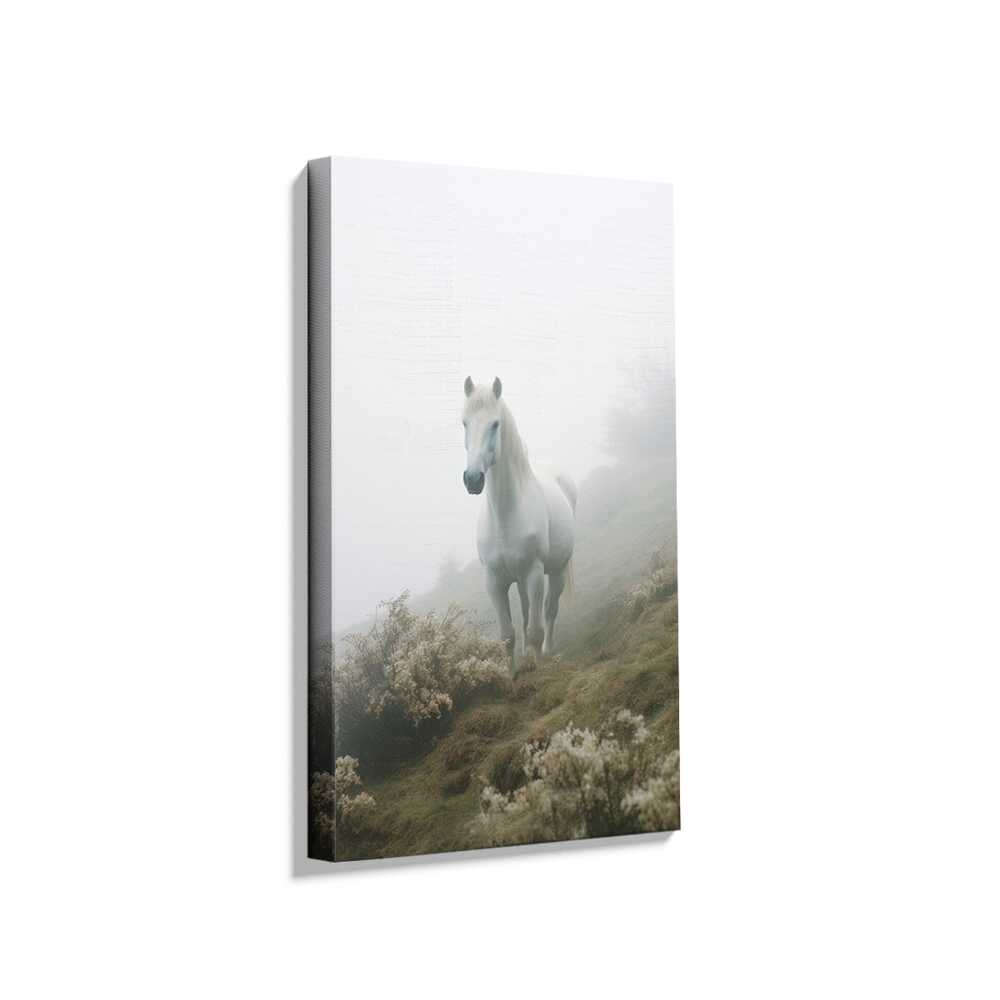 Picasoul - Picasoul Curated - White Horse - Wall Decor
