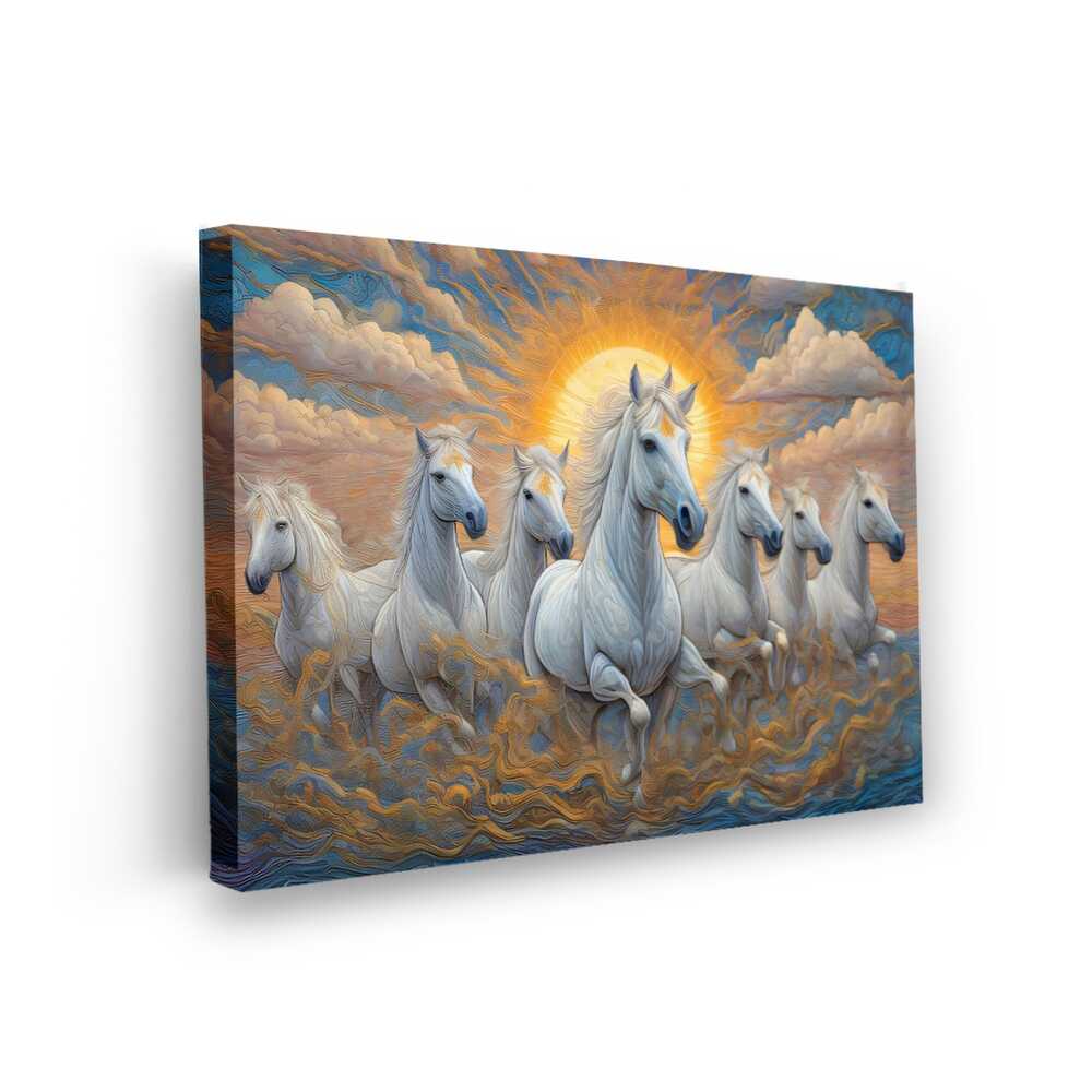 Picasoul - Picasoul Curated - Elegant Horses Running - Wall Decor