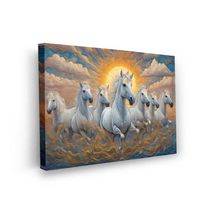 Picasoul - Picasoul Curated - Elegant Horses Running - Wall Decor