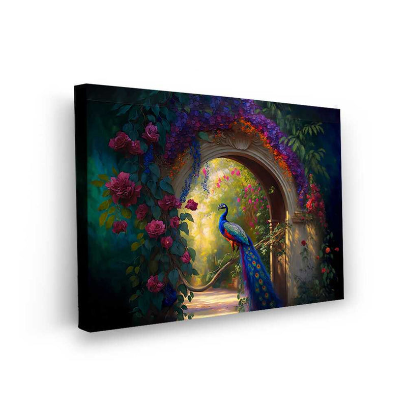 Picasoul - Picasoul Curated - Grace Vivid Elegance Peacock - Wall Decor