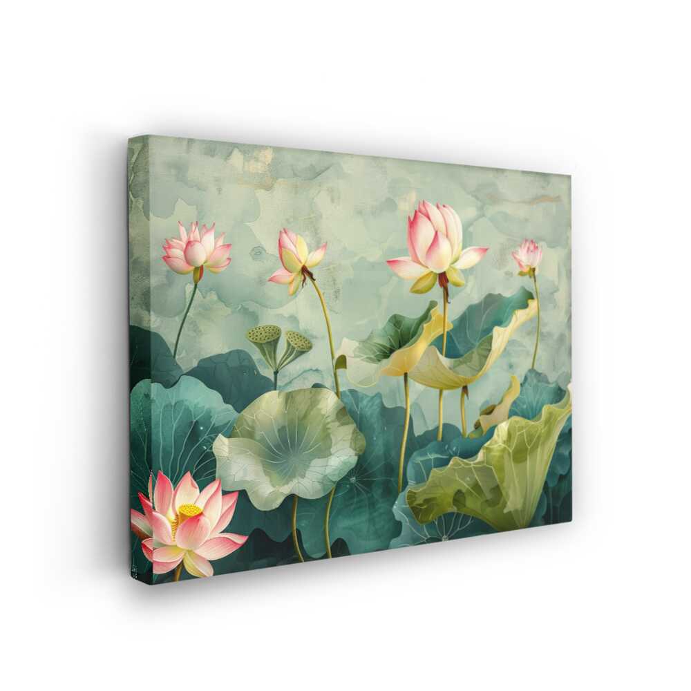 Picasoul - Picasoul Curated - Lotus Illustration - Wall Decor