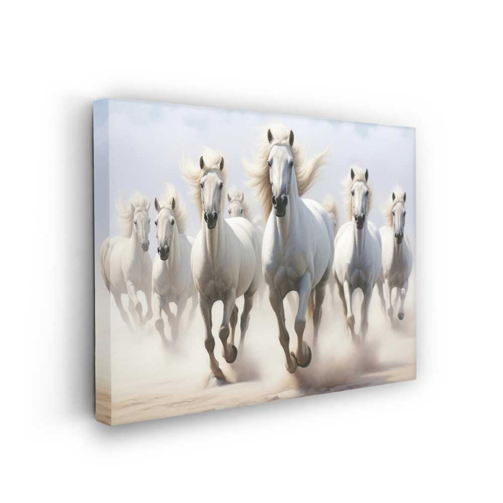 Picasoul - Picasoul Curated - Horses Running In The Water - Wall Decor