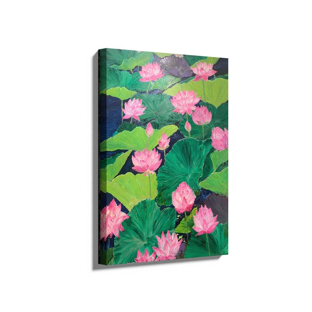 Picasoul - Picasoul Curated - Pink Lotuses - Wall Decor