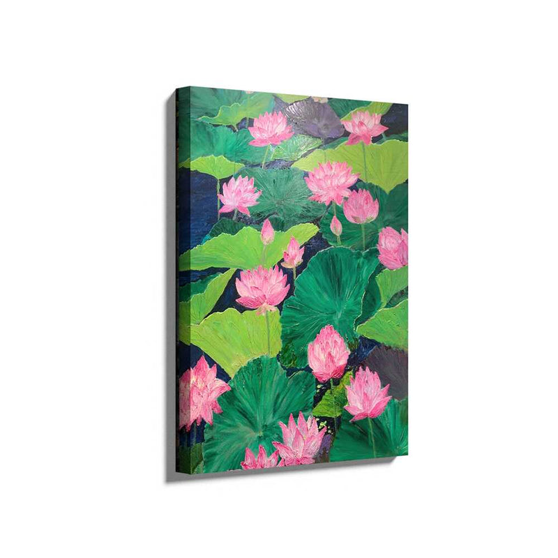Picasoul - Picasoul Curated - Pink Lotuses - Wall Decor