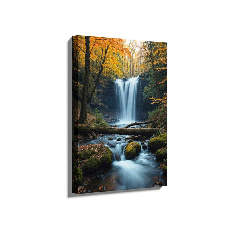 Picasoul - Picasoul Curated - Lush Forest Waterfall - Wall Decor