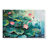 Artist5 - Art - Large Water Lily Pond - Acrylic Wall Photo