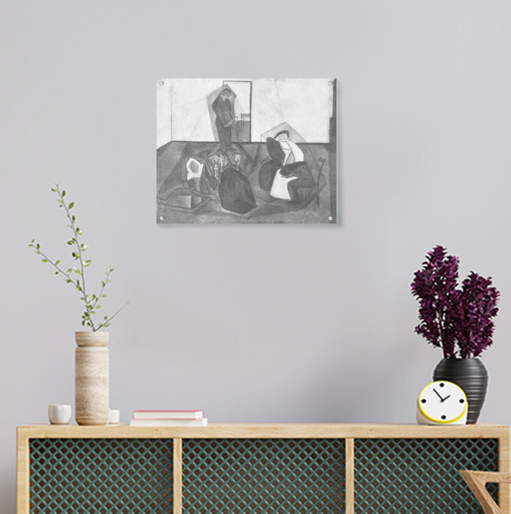 Jewish Funeral - Acrylic Wall Photo