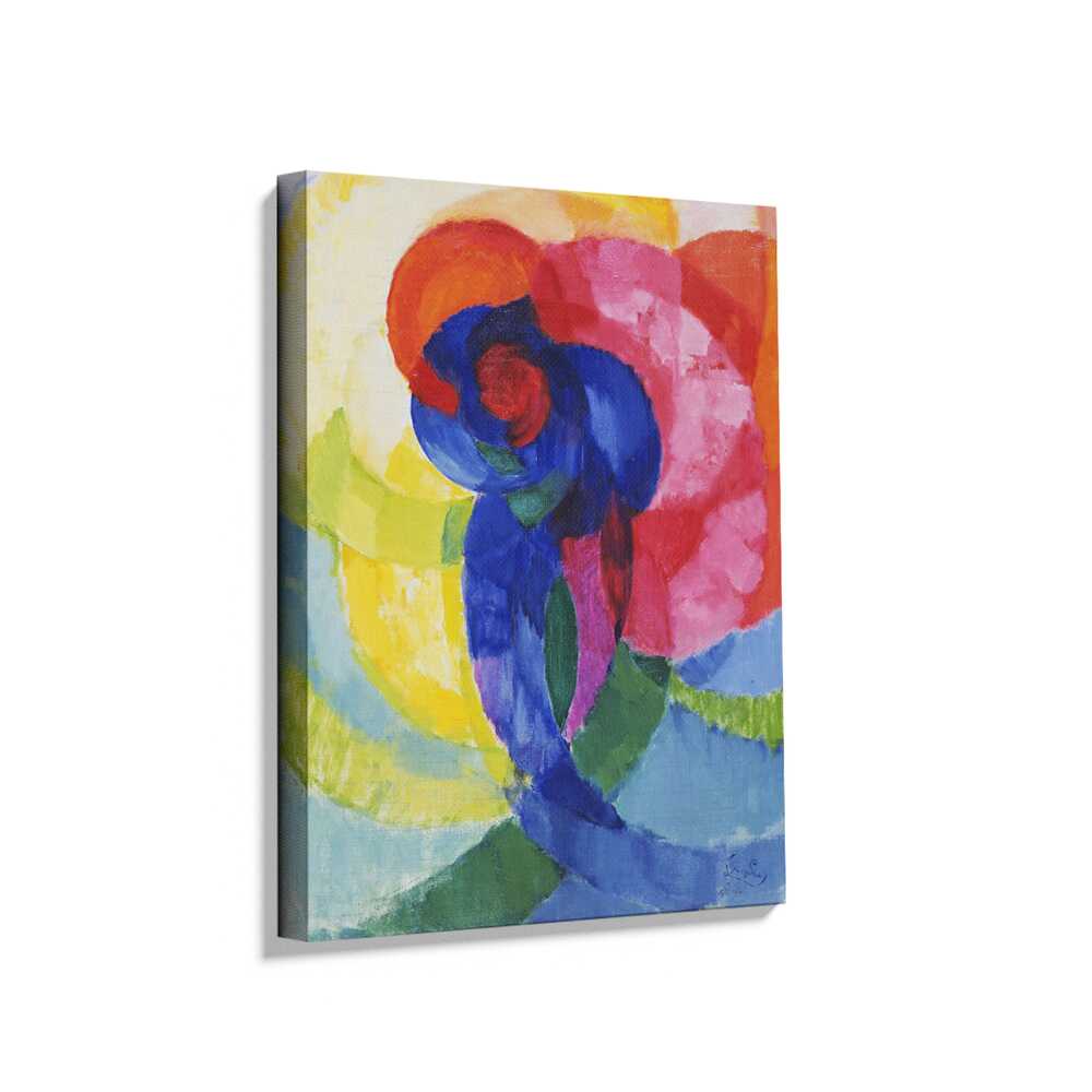 Picasoul - Picasoul Curated - Red And Blue Disks - Wall Decor