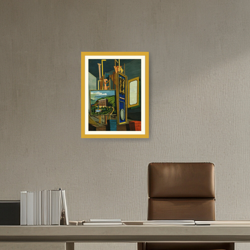 Great Metaphysical Interior - WALL MOUNT FRAME