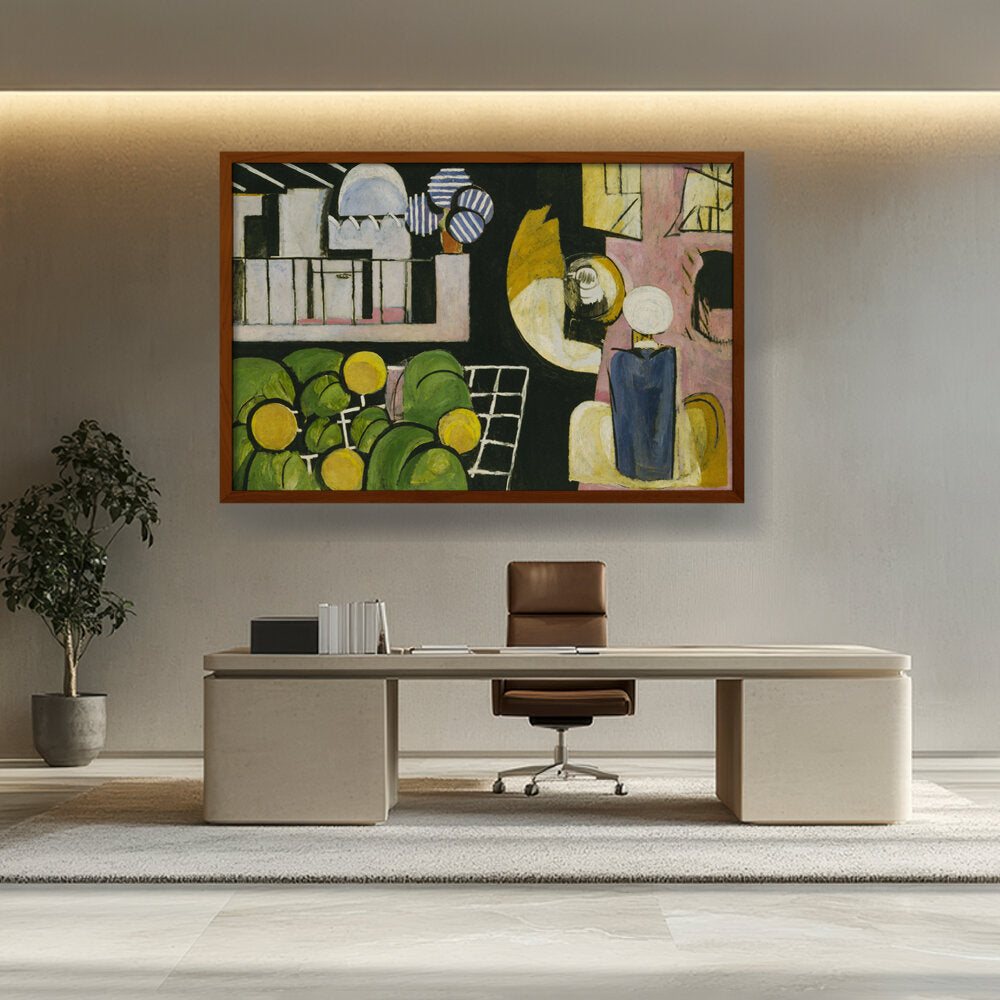 The Moroccans - Framed Canvas