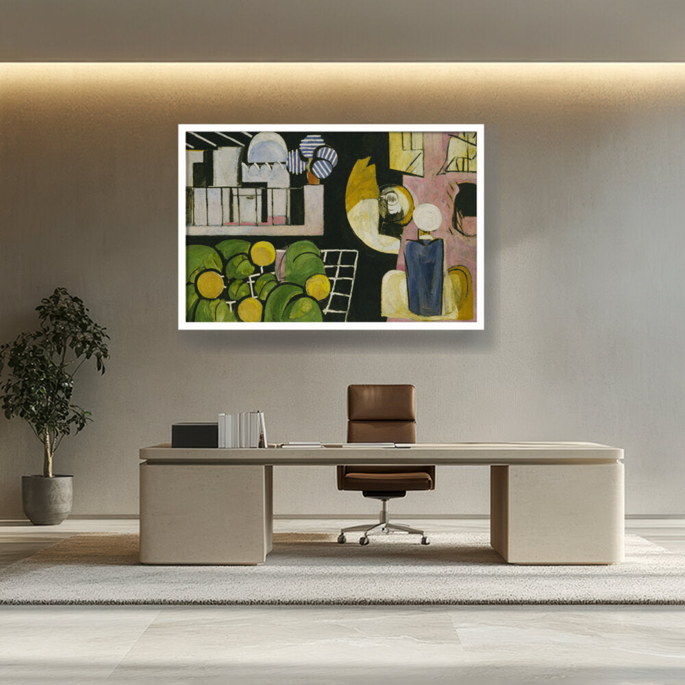 The Moroccans - Framed Canvas