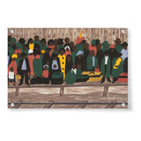 And The Migrants Kept Coming - Acrylic Wall Photo