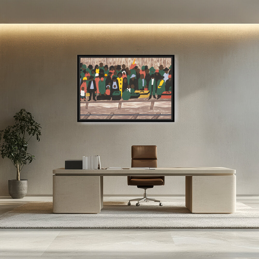 And The Migrants Kept Coming - FLOATING FRAME