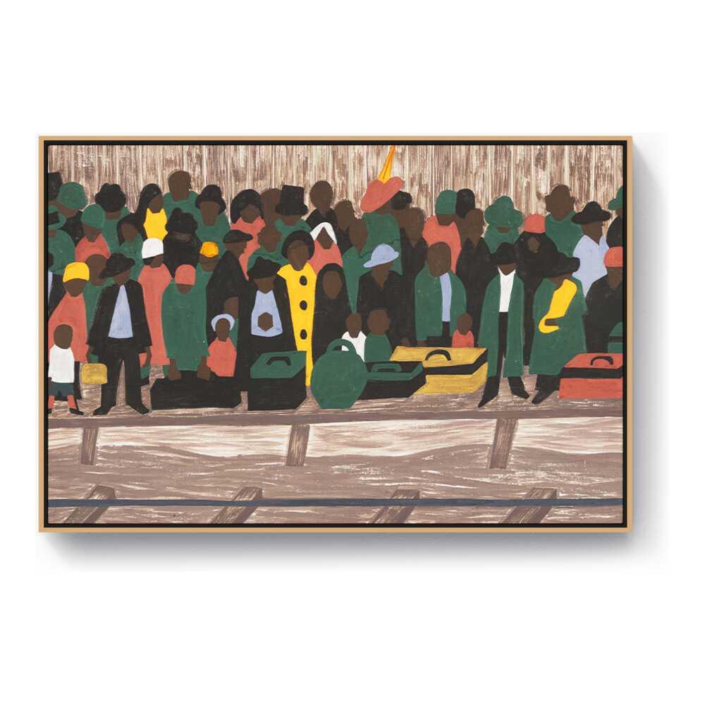 And The Migrants Kept Coming - FLOATING FRAME