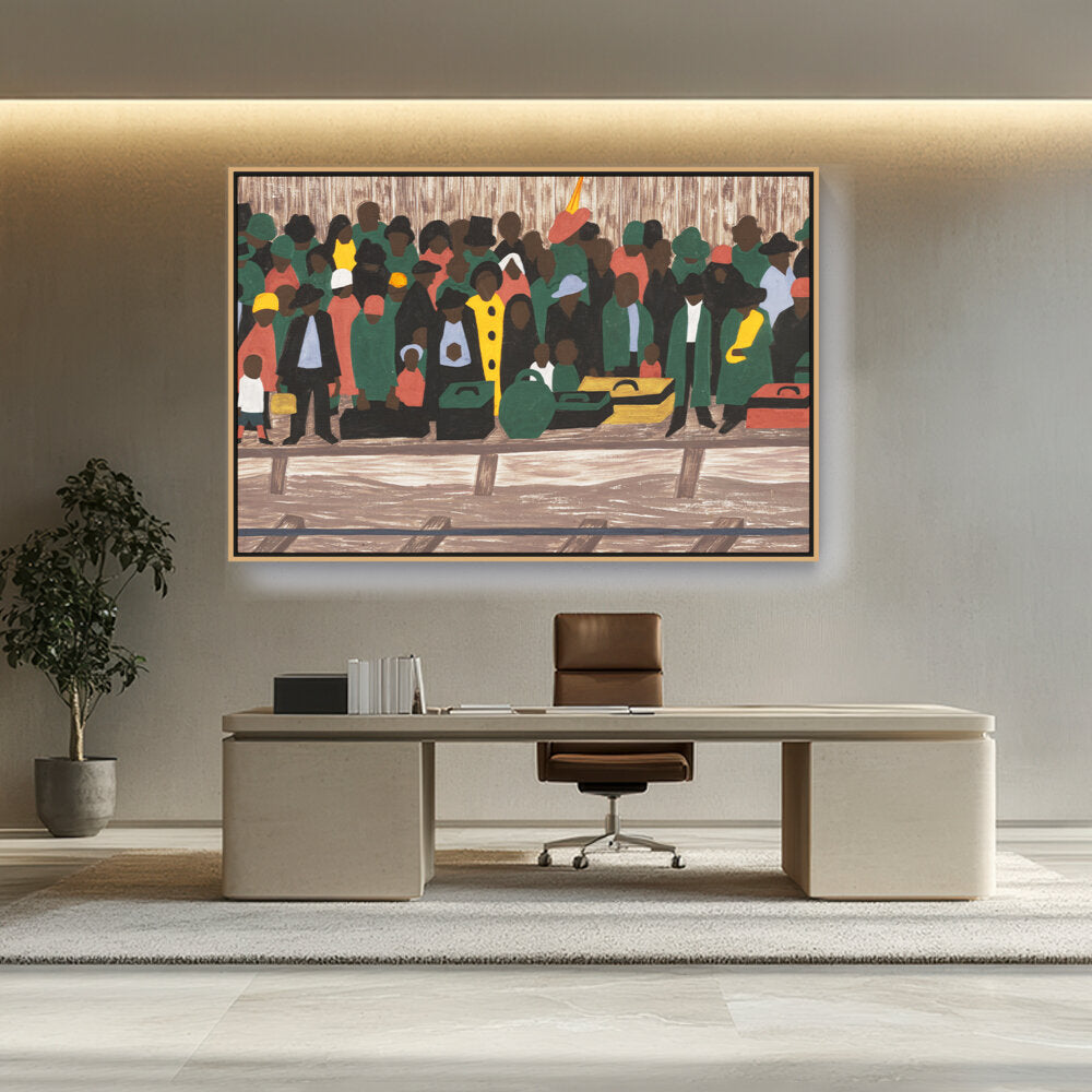 And The Migrants Kept Coming - FLOATING FRAME