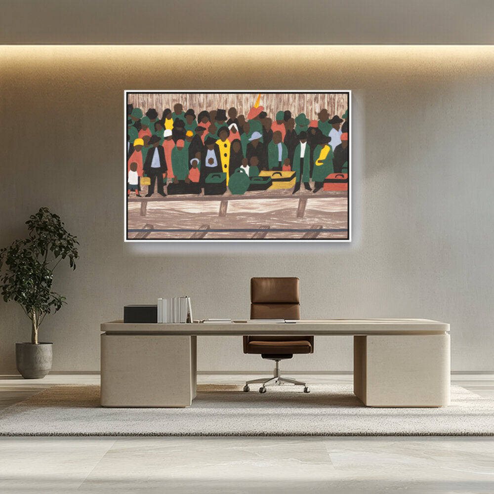 And The Migrants Kept Coming - FLOATING FRAME