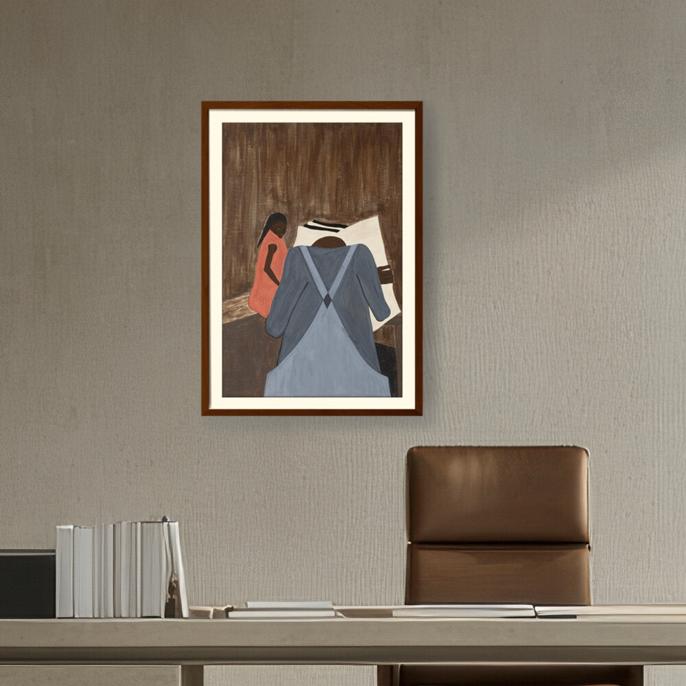 Negro Press Urged Migration - WALL MOUNT FRAME