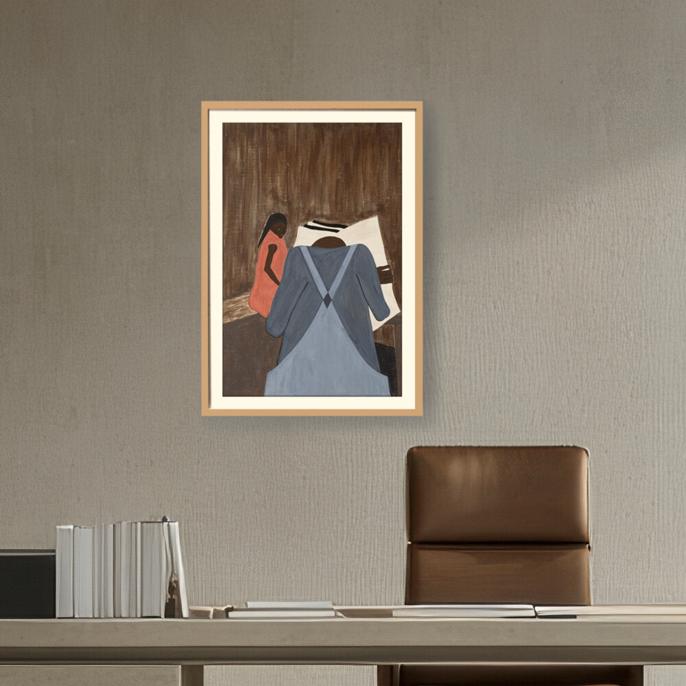 Negro Press Urged Migration - WALL MOUNT FRAME