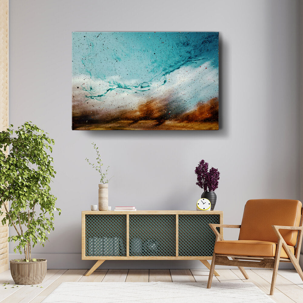 A Blue Sky With Clouds