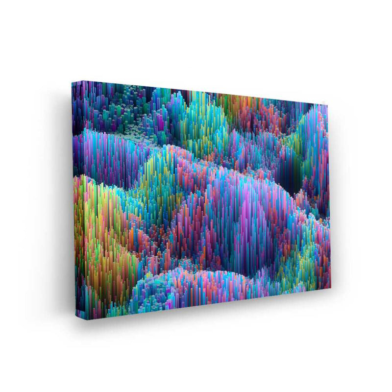 Picasoul - Picasoul Curated - Towering Prisms Of Possibility - Wall Decor