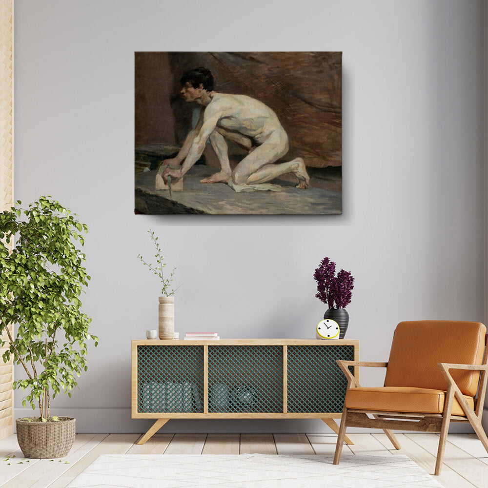 Contemplative Figure