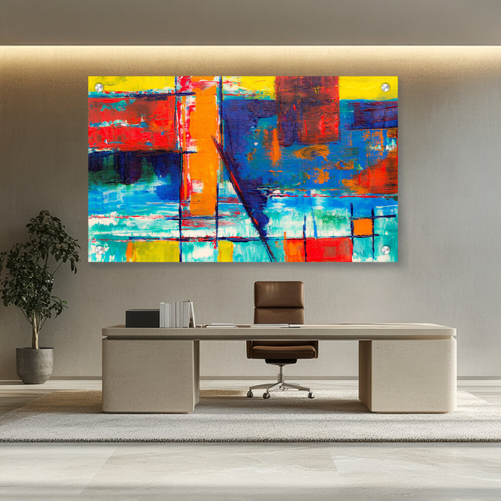 Artist5 - Art - Multicolored Abstract - Acrylic Wall Photo