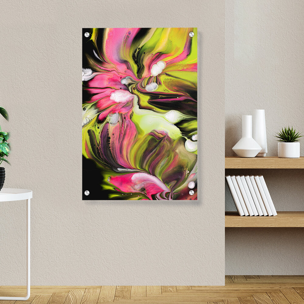 Vibrant World Of Colors - Acrylic Wall Photo