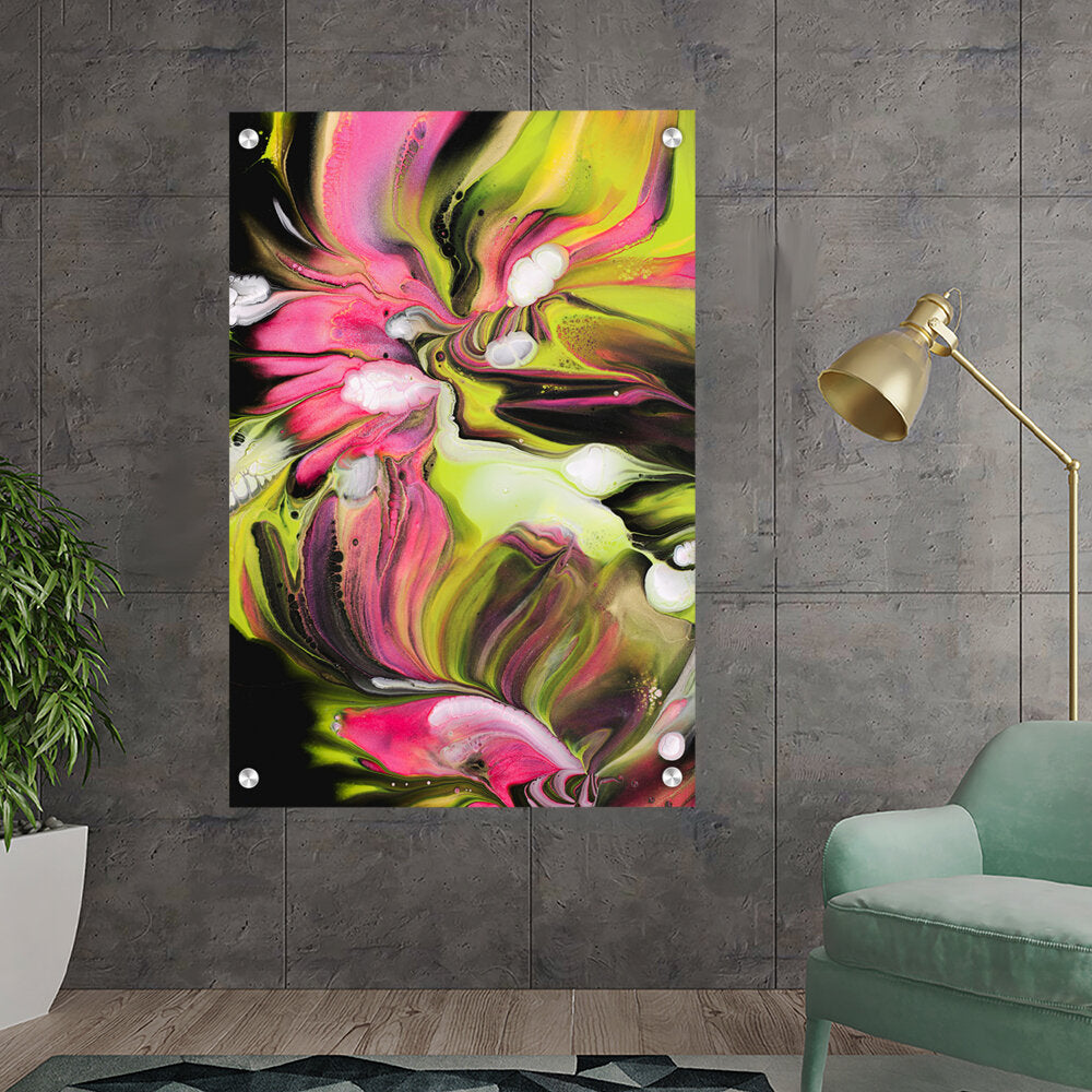 Vibrant World Of Colors - Acrylic Wall Photo