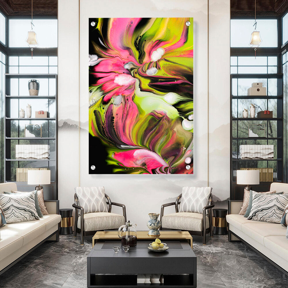 Vibrant World Of Colors - Acrylic Wall Photo