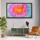 Swirling Patterns - Framed Canvas