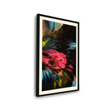 Dynamic Interplay Of Hues - WALL MOUNT FRAME