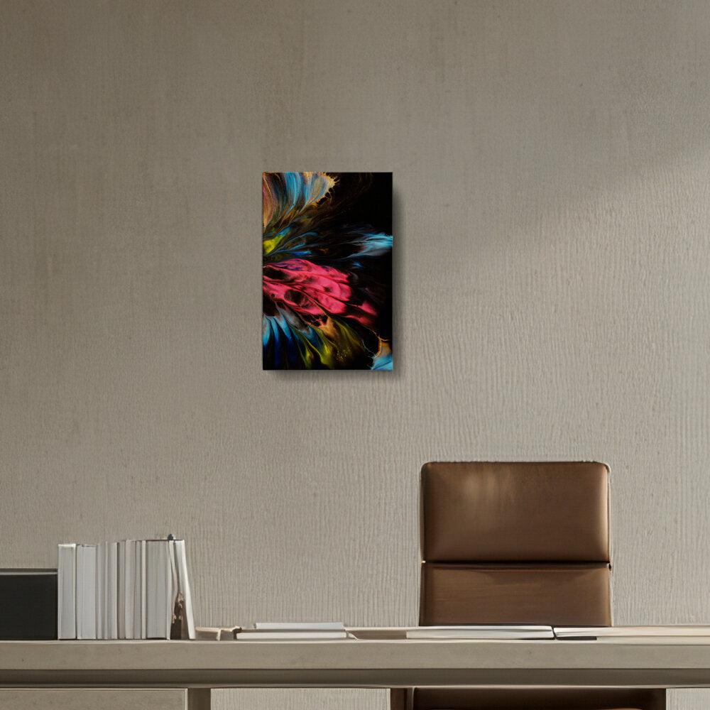 Dynamic Interplay Of Hues - Wall Canvas