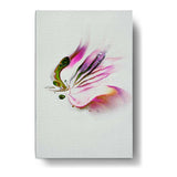 Butterfly Adorned With Flower - Wall Canvas