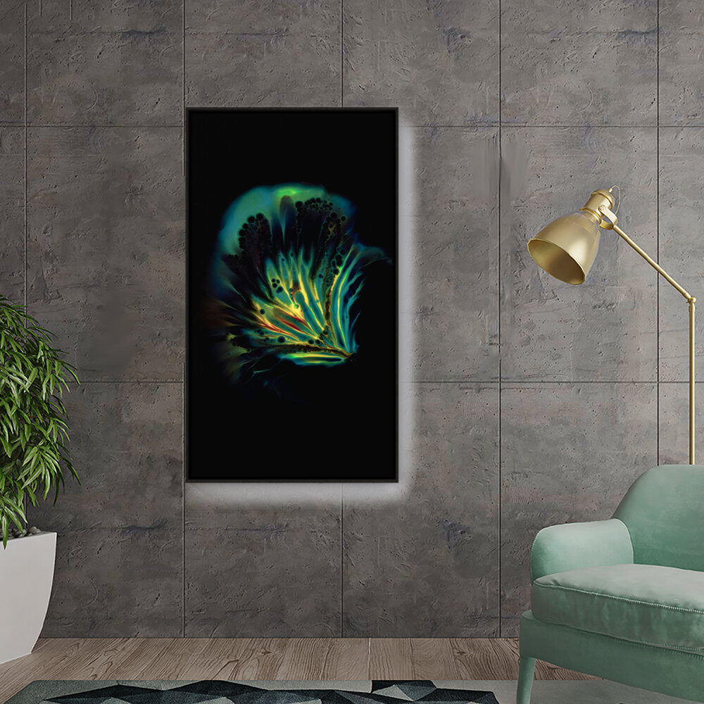 A Flower Illuminated - FLOATING FRAME