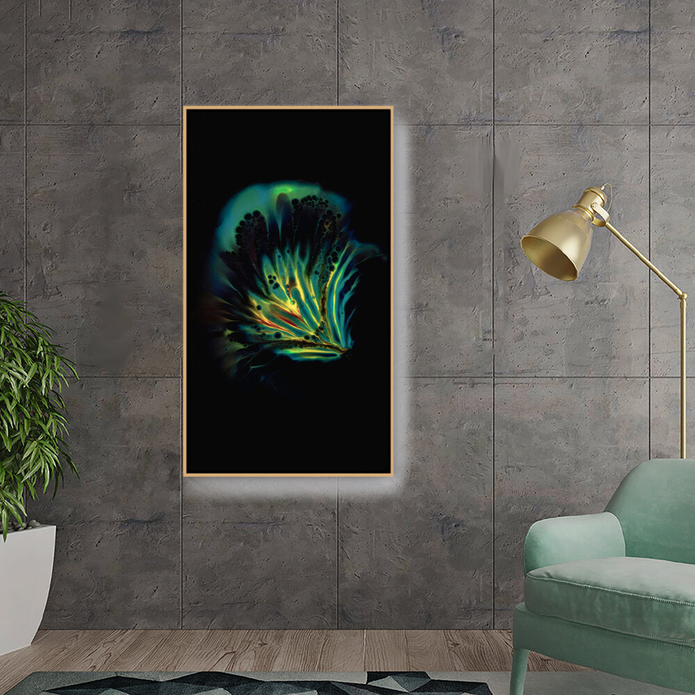 A Flower Illuminated - FLOATING FRAME