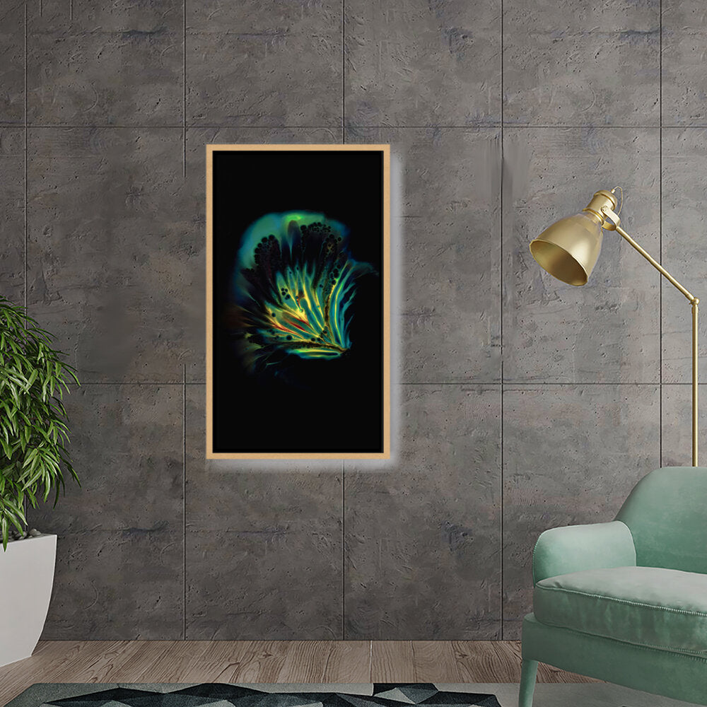A Flower Illuminated - FLOATING FRAME