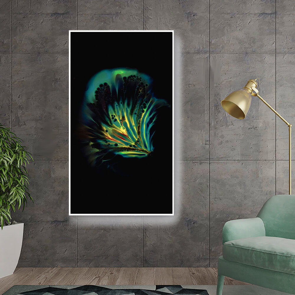 A Flower Illuminated - FLOATING FRAME