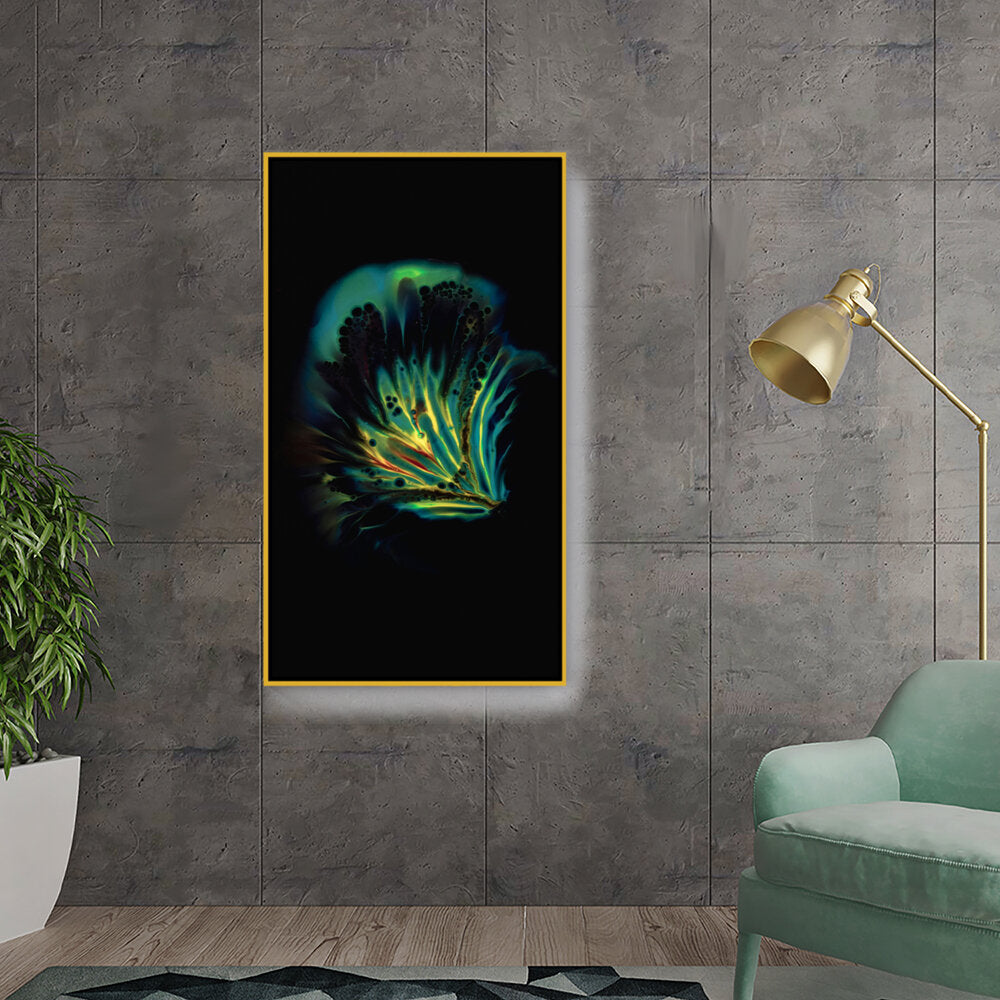 A Flower Illuminated - FLOATING FRAME