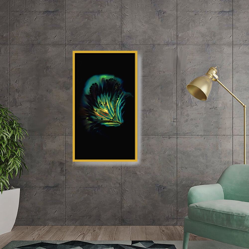 A Flower Illuminated - FLOATING FRAME