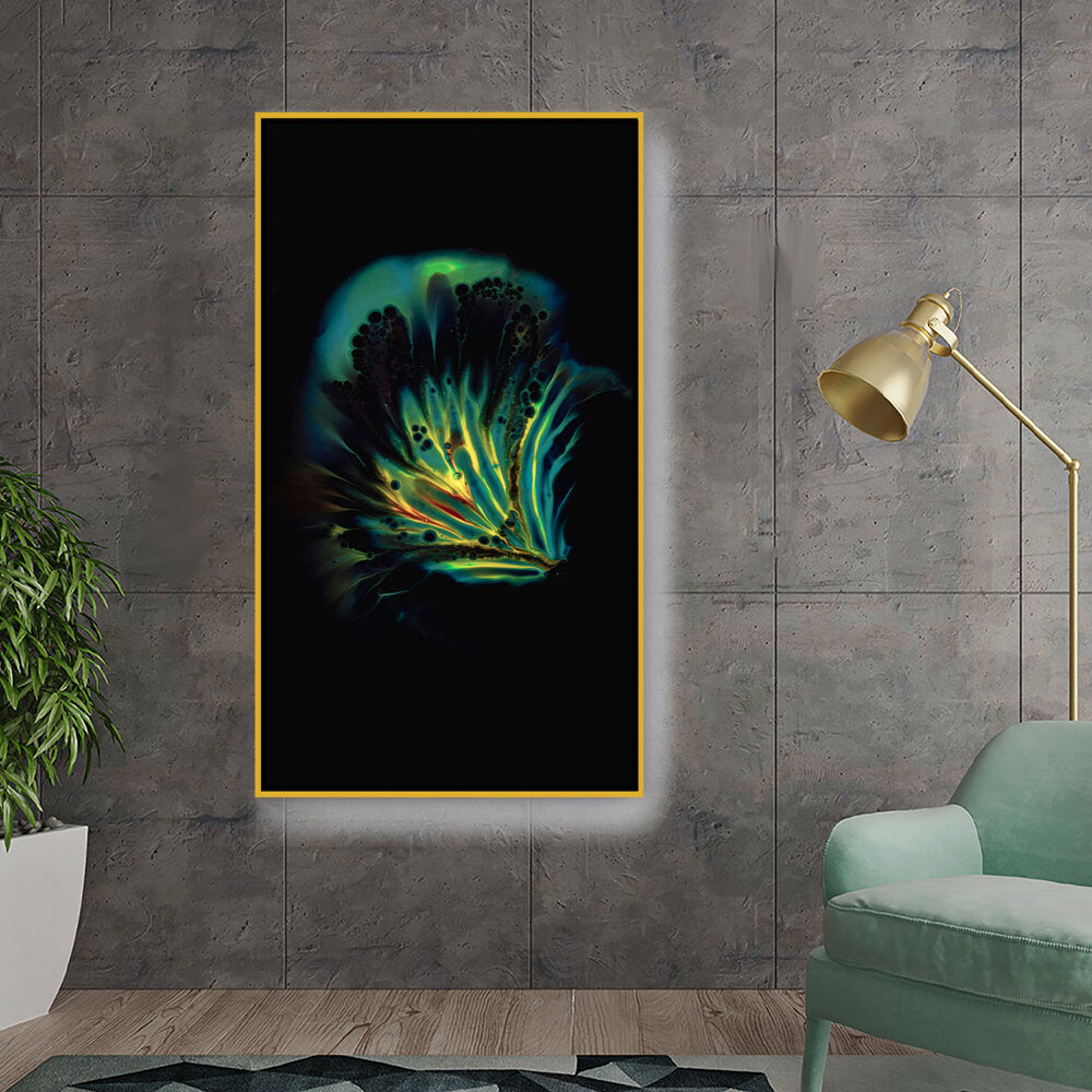 A Flower Illuminated - FLOATING FRAME