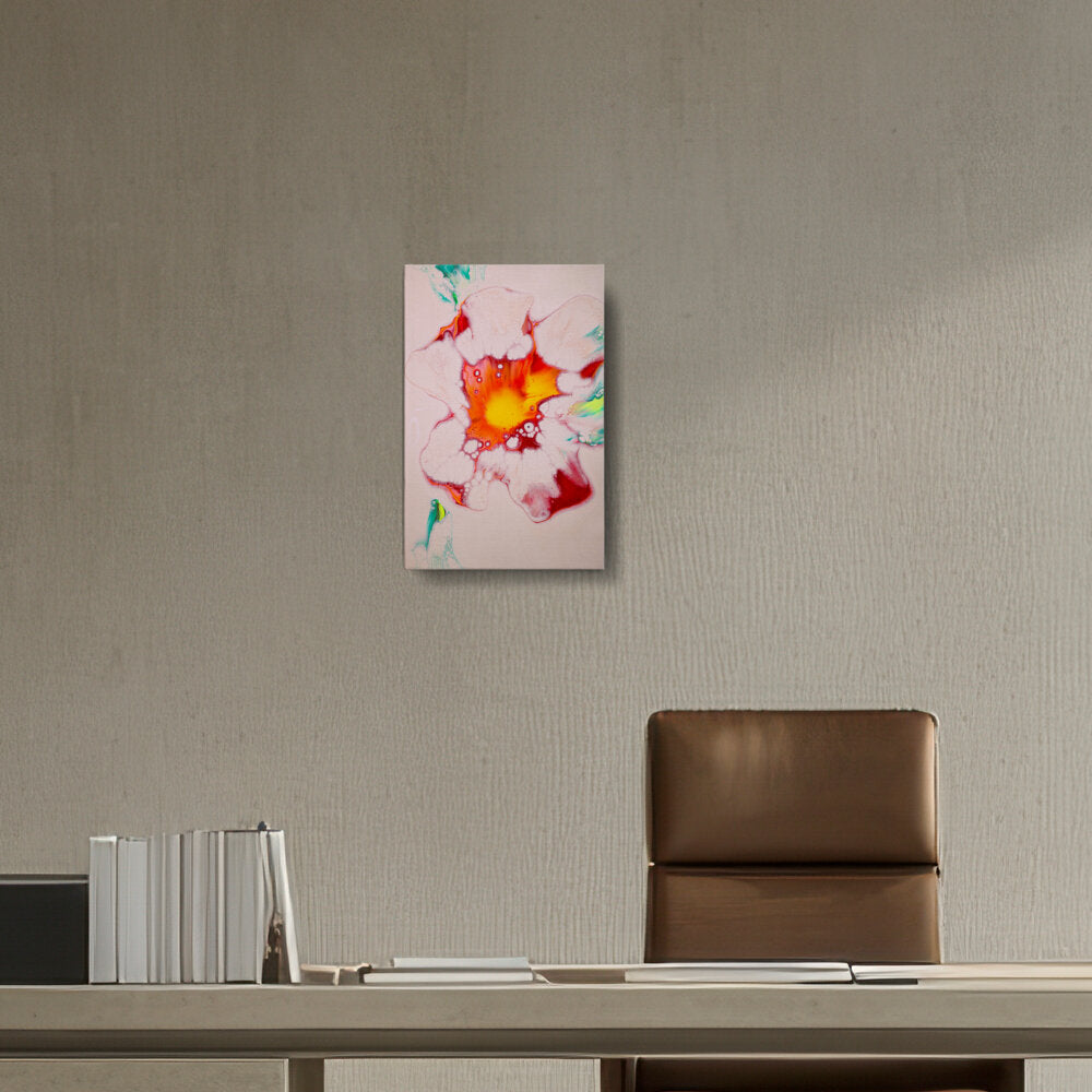 A Colorful Flower Painting - Wall Canvas