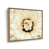 White Flower With Brown Spots - FLOATING FRAME
