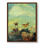 Butterflies - Framed Canvas