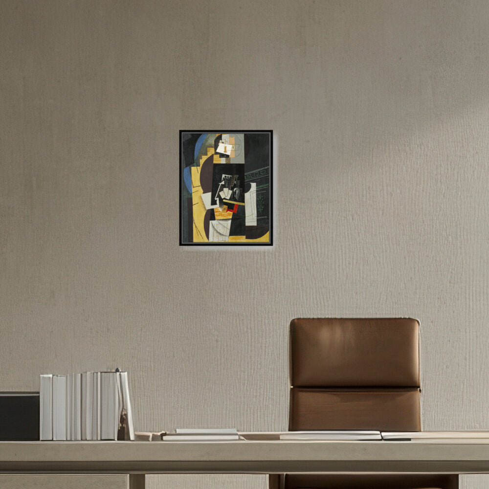The Card Players - FLOATING FRAME