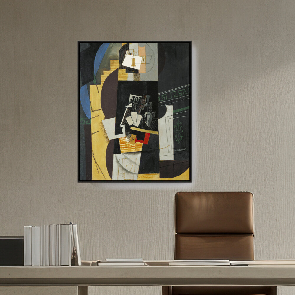 The Card Players - FLOATING FRAME